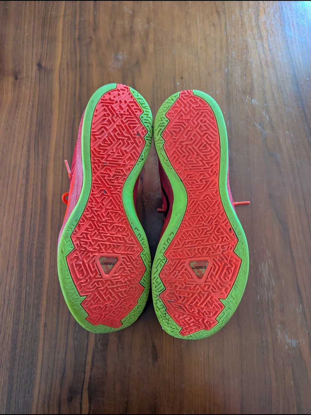Nike Zoom Run The One 2014 Red Volt Basketball Shoes Men’s 9.5